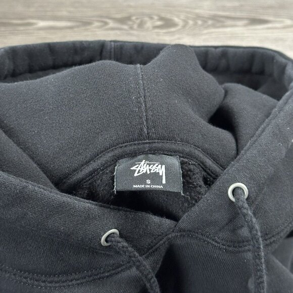Stussy Script Applique Hoodie - Picture 3 of 3